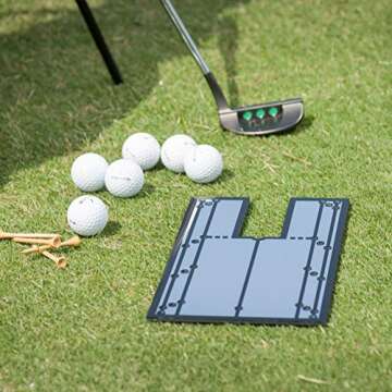 Improve Your Putting with Our 12" x 6" Golf Mirror