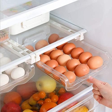 THREE SHEEP Egg Storage Holder for Organized Refrigerators