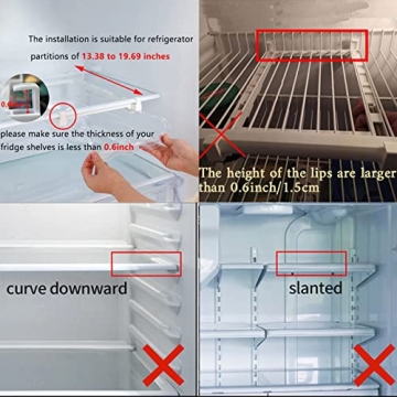 THREE SHEEP Egg Storage Holder for Organized Refrigerators