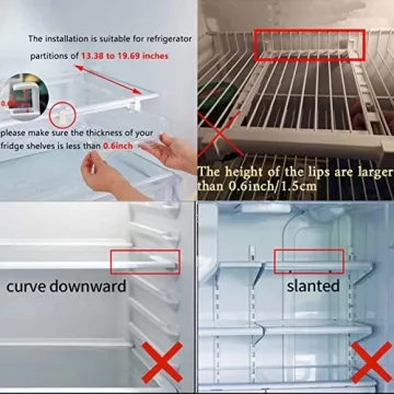 THREE SHEEP Egg Storage Holder for Organized Refrigerators