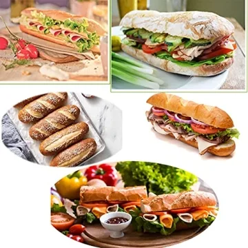 Non-Stick 5-Cavity French Bread Baking Pan for Home Bakers