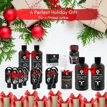 EVMT Brands Liquid Chalk, Mess Free Gym Chalk for Weightlifting, Gymnastics, Rock Climbing, Dancing. Sweat Resistant and Long Lasting for Stronger Grip. Package May Vary.