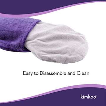 Kimkoo Moist Heat Eye Compress&Microwave Hot Eye Mask for Dry Eyes，Heated Eye Mask Natural and Healthy Therapies