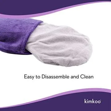 Kimkoo Moist Heat Eye Compress&Microwave Hot Eye Mask for Dry Eyes，Heated Eye Mask Natural and Healthy Therapies