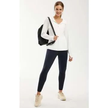 Libin Women's Full Zip UPF 50+ Sun Protection Hoodie Jacket Long Sleeve Sun Shirt Hiking Outdoor Performance with Pockets White XL