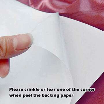 Koala 100 Sheets Matte White Sticker Paper for Inkjet Printing