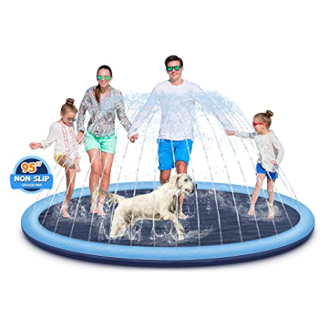 Splash Pad for Kids and Dogs - Ultimate Summer Fun