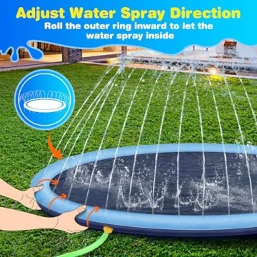 Splash Pad for Kids and Dogs - Ultimate Summer Fun