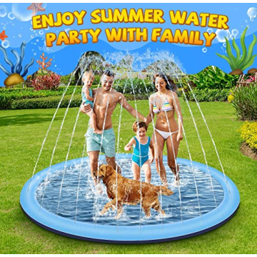 Splash Pad for Kids and Dogs - Ultimate Summer Fun