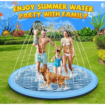 Splash Pad for Kids and Dogs - Ultimate Summer Fun