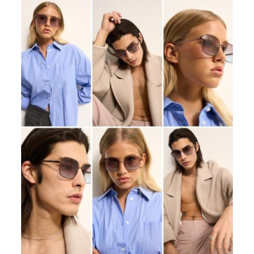 Italian-Crafted Retro Sunglasses UV400 Protection Blue Violet