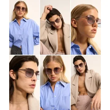 Italian-Crafted Retro Sunglasses UV400 Protection Blue Violet