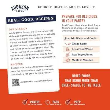 Augason Farms Cheesy Broccoli Soup - 38 Servings for Any Occasion