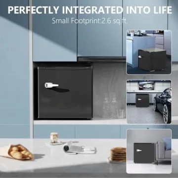 COWSAR 1.2 Cu.Ft Compact Freezer - Efficient & Silent