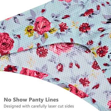 Comfortable Seamless Women Thong Underwear Multipack 5-Pack