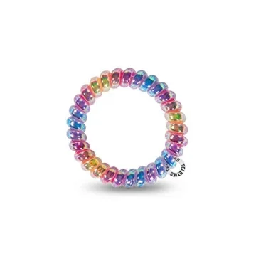 TELETIES Spiral Hair Ties - No Damage, Strong Grip, Stylish