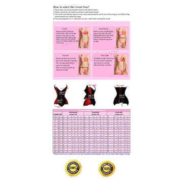 luvsecretlingerie Heavy Duty 26 Double Steel Boned Waist Training Genuine Leather Overbust Tight Shaper Corset #8718-B-LE