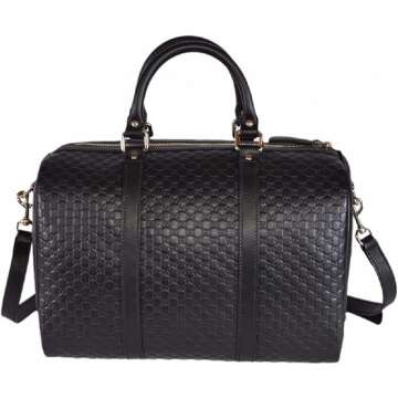 Gucci Microguccissima Leather Boston Bag - Luxury Style