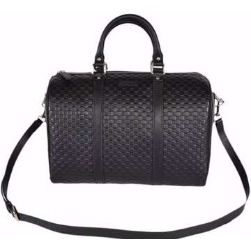 Gucci Microguccissima Leather Boston Bag - Luxury Style