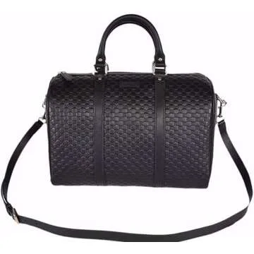 Gucci Microguccissima Leather Boston Bag - Luxury Style
