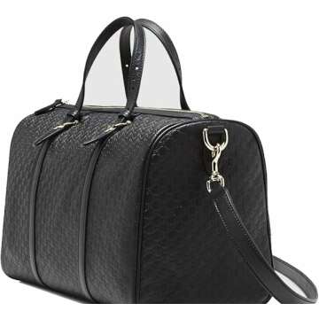 Gucci Microguccissima Leather Boston Bag - Luxury Style