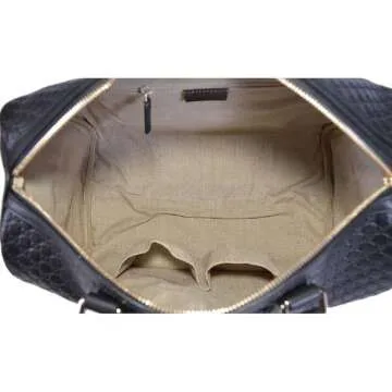 Gucci Microguccissima Leather Boston Bag - Luxury Style