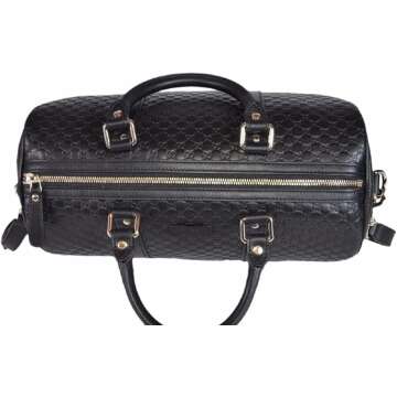 Gucci Microguccissima Leather Boston Bag - Luxury Style