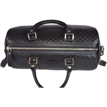 Gucci Microguccissima Leather Boston Bag - Luxury Style