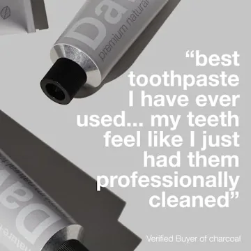 Davids Charcoal Toothpaste for Enhanced Whitening and Freshness