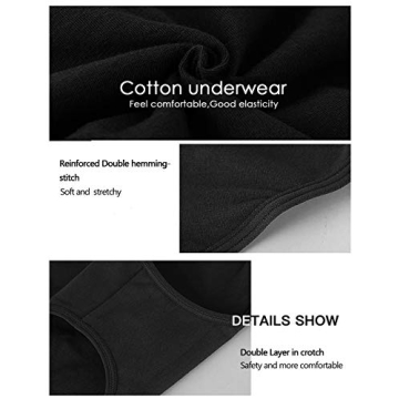 UMMISS Women's High Waisted Comfort Underwear for Every Body