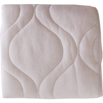 SheetWorld Crib Bib Sheet Saver - 13x27 Inches, Soft Cotton Material, 4 Secure Corner Ties - Essenti...