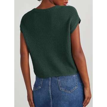 Stylish Dokotoo Women's Cap Sleeve Tunic Tops