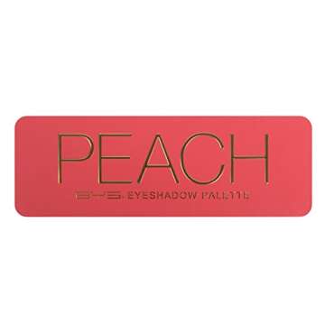 BYS Peach Eyeshadow Palette - 12 Matte & Metallic Shades