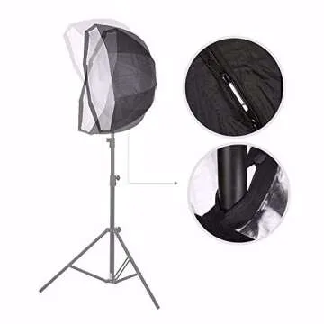 Godox 32"/80cm Umbrella Octagon Softbox, Studio Flash Reflector, Speedlight Octagonal Soft Box with Carrying Bag for Portrait, Product Photography (32inch/80cm-2pcs)