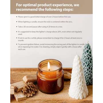 RONXS Lighter Electric Lighter Rechargeable Arc Type C Candle Lighters with LED Battery Display, Flexible Neck Windproof Flameless Plasma Long Lighters for Candle BBQ Camping (Pink&Gold)