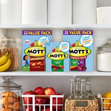Mott's Assorted Fruit Snacks, 40 Pouches, Halloween Treat