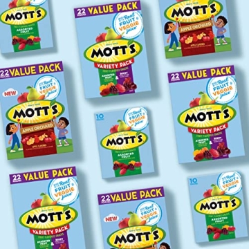 Mott's Assorted Fruit Snacks, 40 Pouches, Halloween Treat
