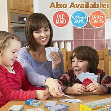 Imagination Generation Illustrated Card Game| Develop Critical Thinking, Strategy & Problem Solving| Go Fish Matching Cards