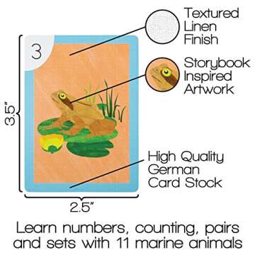 Imagination Generation Illustrated Card Game| Develop Critical Thinking, Strategy & Problem Solving| Go Fish Matching Cards