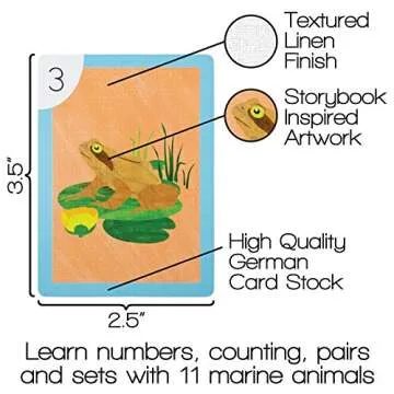 Imagination Generation Illustrated Card Game| Develop Critical Thinking, Strategy & Problem Solving| Go Fish Matching Cards