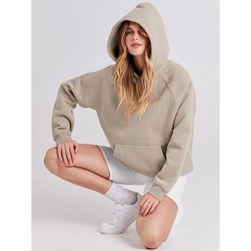 ANRABESS Women Oversized Fleece Hoodie Fall 2024 Cozy Essential