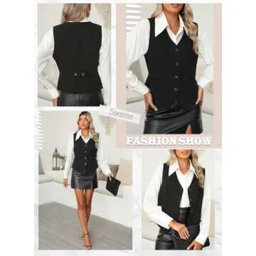 Stylish Dokotoo Women's Vest - Versatile Fashion Outerwear