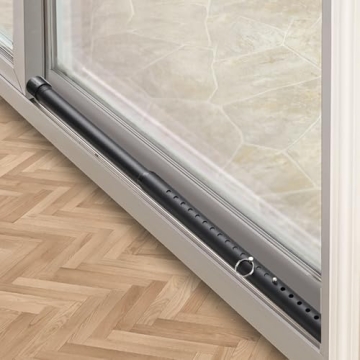 BsBsBest Sliding Door Security Bar 16.5" to 51" Sliding Door Lock Heavy Duty Sliding Glass Patio Doo...