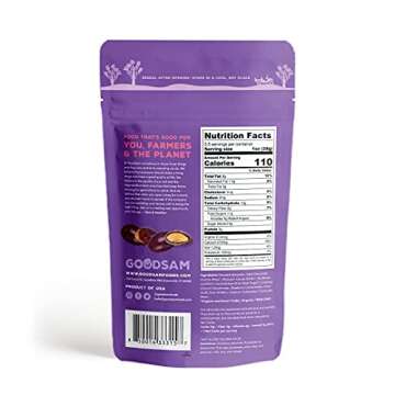 GoodSAM Dark Chocolate Almonds - Vegan & Sustainable 3 Pack