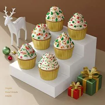 Nomeca Christmas Sprinkles Mix - 6 Colorful Options