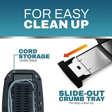 Elite Gourmet Long Slot Toaster with 6 Toast Settings