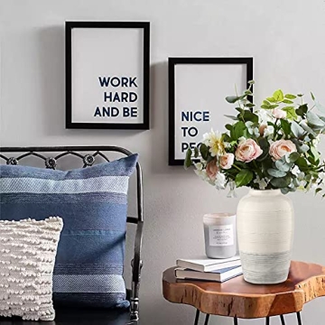 Stylish Two Tone Boho Flower Vase for Home Decor