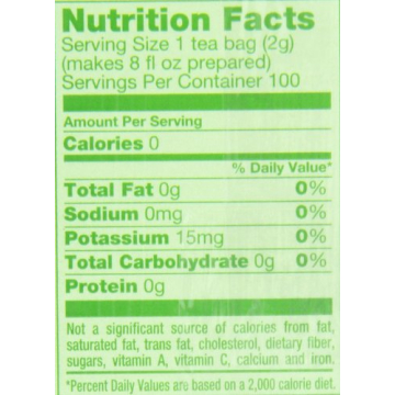 Lipton Green Tea Natural 100 Count for Refreshing Drinks