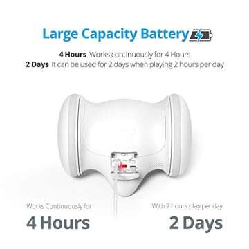 VARRAM Pet Fitness Robot Interactive Treat Dispenser