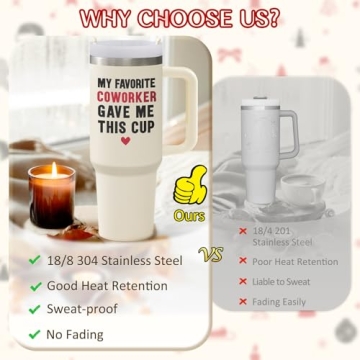 LiqCool 40 Oz Coworker Tumbler – Perfect Gift Idea